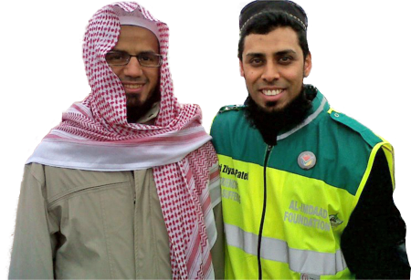 Qari Ziyaad Patel with Sheikh Abu Bakr Al Shaatri
